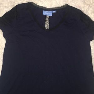 Royal Blue Short Sleeve Vera Wang Blouse
